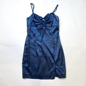 Lucy in the Sky Blue Floral Dress Small